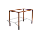 Pergola i cortenstål