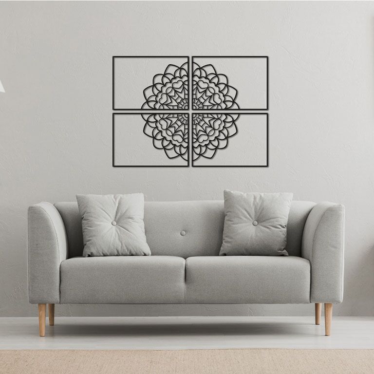 Metall väggdekoration Mandala *OP=OP