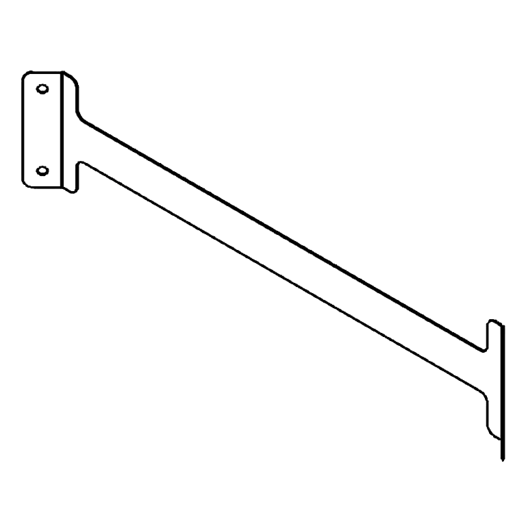 Stagband galvaniserat stål 70 cm
