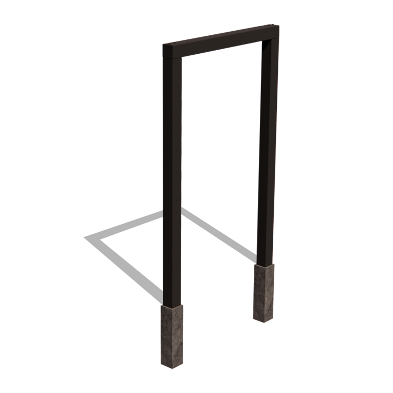 Rak pergola i pulverlackerat stål 150 cm