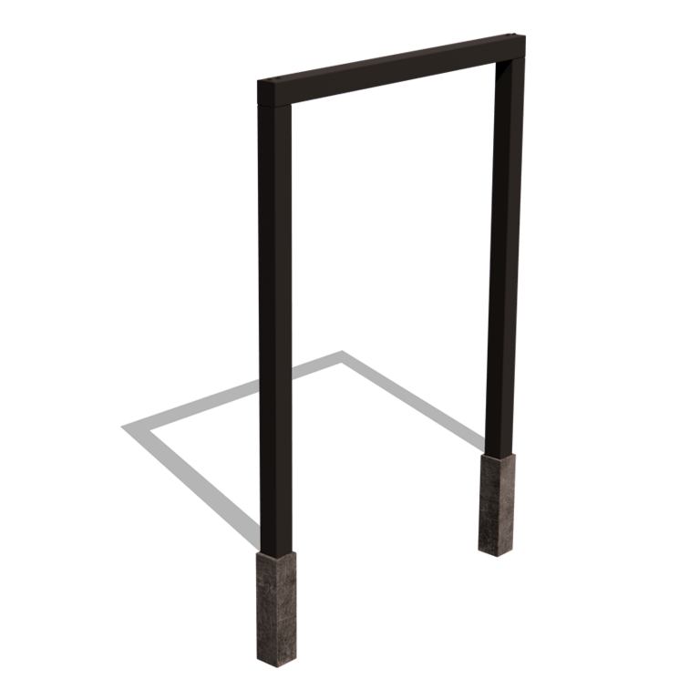 Rak pergola i pulverlackerat stål 200 cm