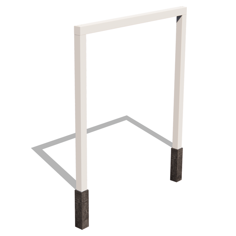 Rak pergola i pulverlackerat stål 250 cm