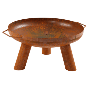 Eldfat cortenstål Louisiana 88 x 78 x 31 cm (Så länge lagret räcker!)