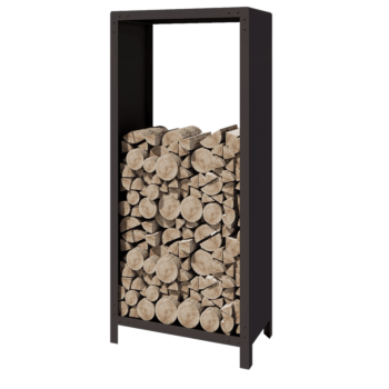 Vedställ i stål - Indiana - 80 x 40 x 180 cm - RAL7016 matt (antracitgrå)