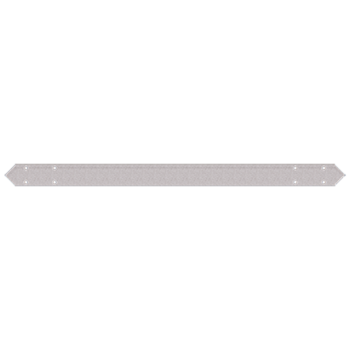 Bottenplatteskarv i galvaniserat stål - 120 cm