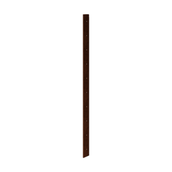 Kruka i cortenstål - Hörnstycke 30° - 100 cm