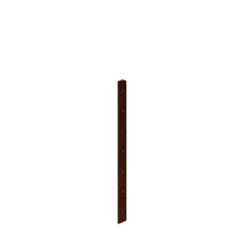 Kruka i cortenstål - Hörnstycke 30° - 70 cm