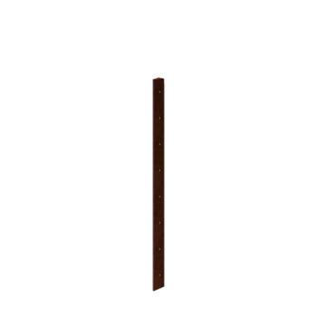 Kruka i cortenstål - Hörnstycke 30° - 80 cm