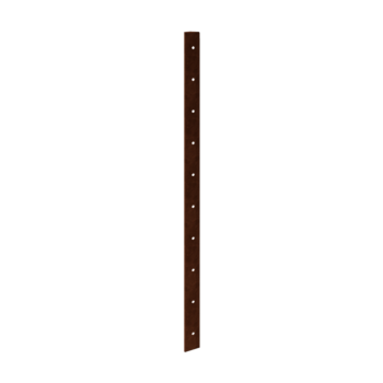 Kruka i cortenstål - Hörnstycke 45° - 100 cm