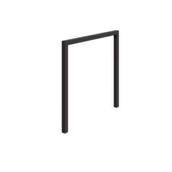 Pergola i stål - Rak - 250 x 230 cm - RAL7016 matt (antracitgrå) - Utan betongplint