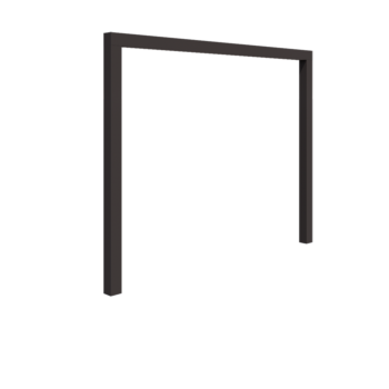 Pergola i stål - Rak - 300 x 230 cm - Annan RAL-färg - Utan betongplint