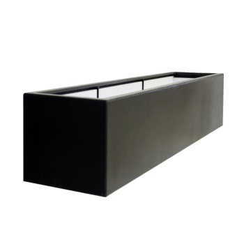 Kruka i polyester - Rektangel - 200 x 60 x 60 cm - Med botten