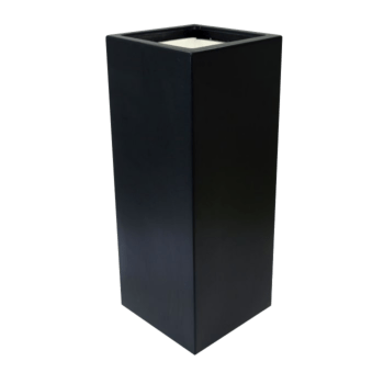 Kruka i polyester - Fyrkant - 40 x 40 x 100 cm - Med botten