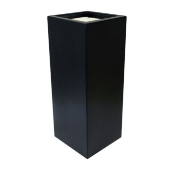 Kruka i polyester - Fyrkant - 40 x 40 x 120 cm - Med botten