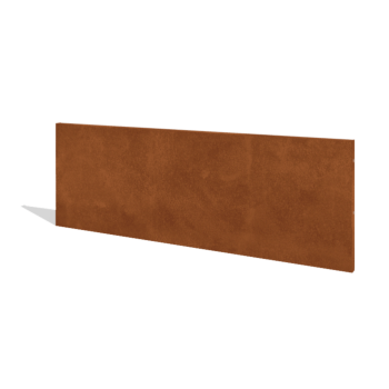 Staket i cortenstål H panel 180 x 63,3 cm