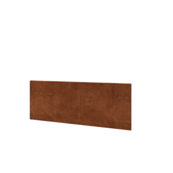 Staket i cortenstål H panel 120 x 47,5 cm