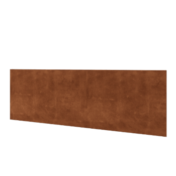 Staket i cortenstål H panel 180 x 63,3 cm