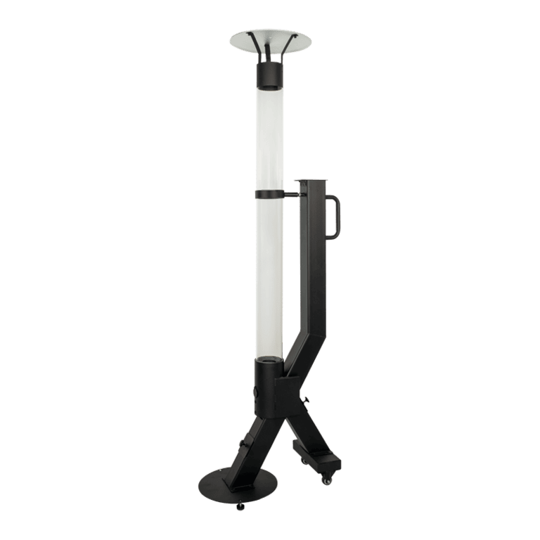 Pellet terrassvärmare - Rocket - Svart