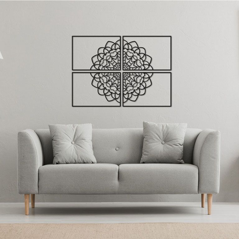 Metall väggdekoration Mandala *OP=OP