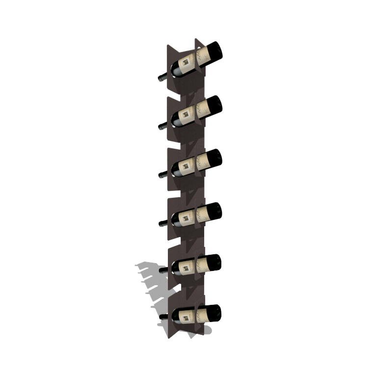 Vinställ i pulverlackerat stål Veneto 123 cm