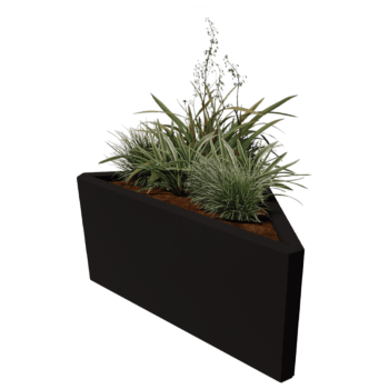 Krukor i pulverlackerat stål Alaska likbent 84 cm