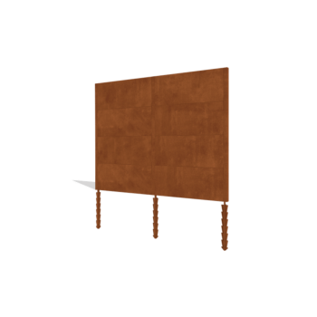 Staket i cortenstål H4 komplett set 258 cm
