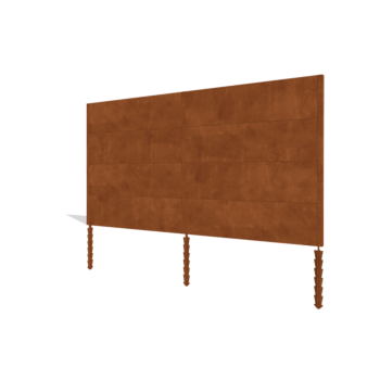 Staket i cortenstål H4 komplett set 378 cm