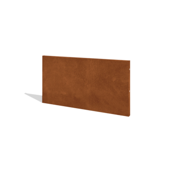 Staket i cortenstål H panel 120 x 63,3 cm