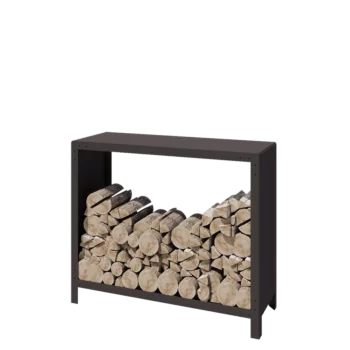 Vedställ i stål - Indiana - 120 x 40 x 100 cm - RAL7016 matt (antracitgrå)