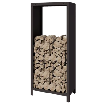 Vedställ i stål - Indiana - 80 x 40 x 180 cm - RAL7016 matt (antracitgrå)