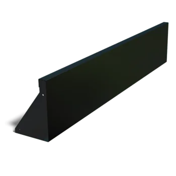 Stödmur i stål - Rak - 150 x 30 cm