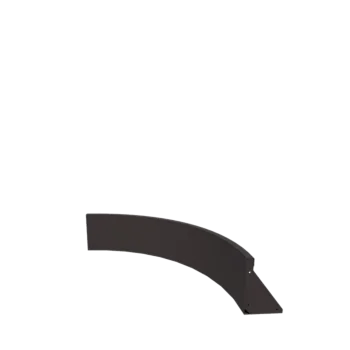 Stödmur i stål - Innerkurva - 100 x 100 x 30 cm - Annan RAL-färg