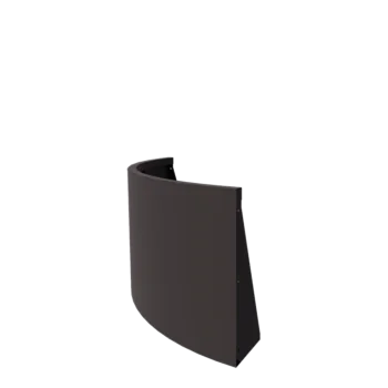 Stödmur i stål - Ytterkurva - 100 x 100 x 60 cm - Annan RAL-färg