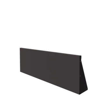 Stödmur i stål - Rak - 150 x 50 cm - Annan RAL-färg