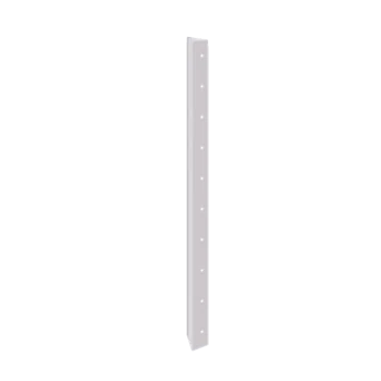 Kruka i stål - Hörnstycke 90° - 100 cm - RAL9010 matt (vit)