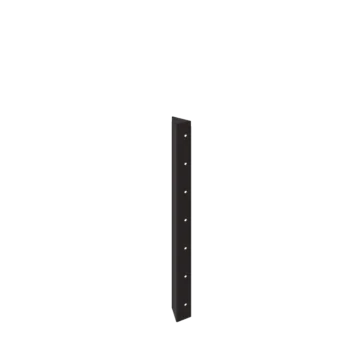 Kruka i stål - Hörnstycke 90° - 70 cm - RAL7016 matt (antracitgrå)