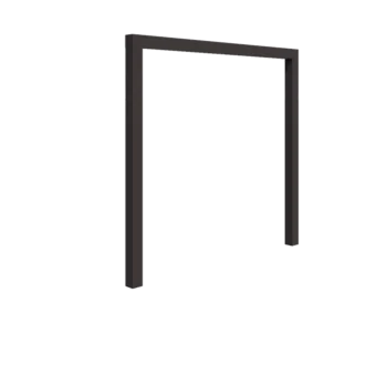 Pergola i stål - Rak - 250 x 230 cm - Annan RAL-färg - Utan betongplint