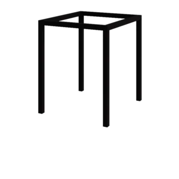 Pergola i stål - Fyrkant - 224 x 200 x 230 cm - RAL9005 matt (svart) - Utan betongplint