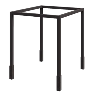 Pergola i stål - Fyrkant - 274 x 250 x 230 cm - Annan RAL-färg - Med betongplint