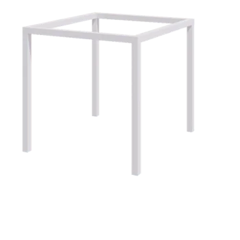 Pergola i stål - Fyrkant - 274 x 250 x 230 cm - RAL9010 matt (vit) - Utan betongplint