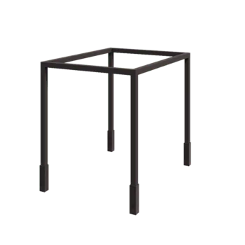 Pergola i stål - Rektangel - 324 x 250 x 230 cm - RAL7016 matt (antracitgrå) - Med betongplint