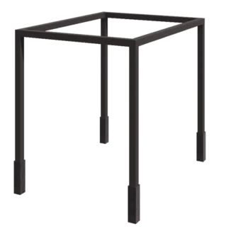 Pergola i stål - Fyrkant - 324 x 300 x 230 cm - Annan RAL-färg - Med betongplint