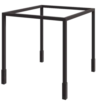 Pergola i stål - Fyrkant - 324 x 250 x 230 cm - Annan RAL-färg - Med betongplint