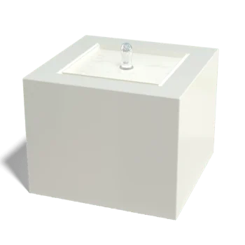 Fontän i aluminium - Lyra - 50 x 50 x 40 cm