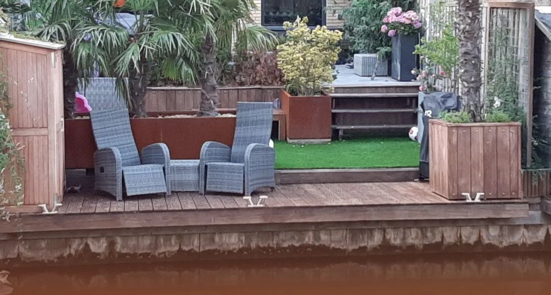 Inspiration för trädgårdar längs vattnet