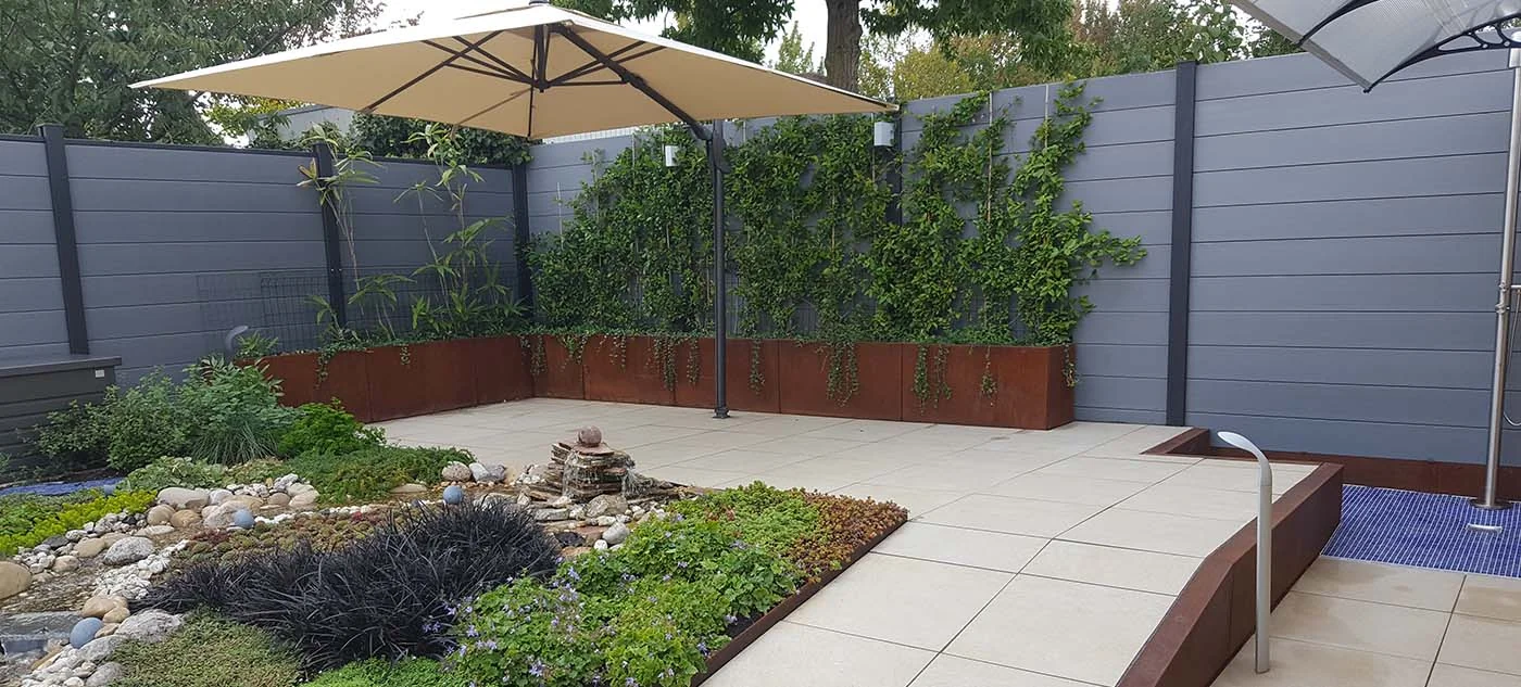 Cortenstål i trädgården: modern revolution inom trädgårdsdesign